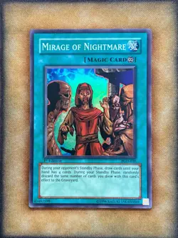 Yugioh Mirage of Nightmare PGD-036 Super Rare 1st Ed NM - Image 1