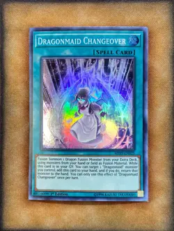 Yugioh Dragonmaid Changeover MYFI-EN025 Super Rare 1st Ed NM - Image 1
