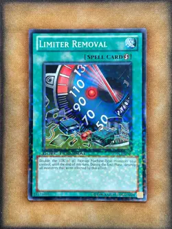 Yugioh Limiter Removal DT04-EN045 Duel Terminal Common NM - Image 1