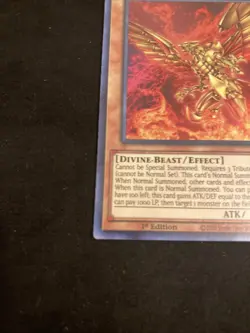 The Winged Dragon of Ra - LED7-EN000 - Ultra Rare - Alternate Art - NM - Yugioh - Image 5