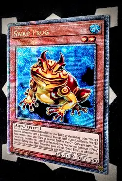 Swap Frog RA03-EN005 Quarter Century Rare 1st Edition Yugioh - Image 1