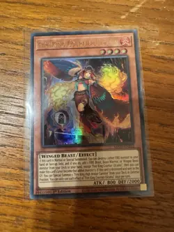 Yugioh 2025 Mega-Pack - Fire King Courtier Ulcanix MP25-EN262 Ultra Rare NM - Image 1