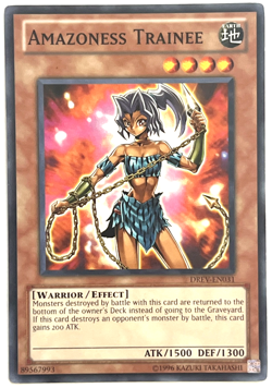 YuGiOh! - Amazoness Trainee - DREV-EN031 - Unlimited - Common - Image 1