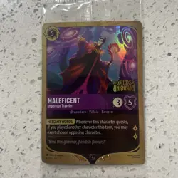 Maleficent - Imperious Traveler - Disney Lorcana Promo Cards Wilds Unknown 44/P3 - Image 1