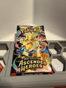 Pokemon TCG Mega Evolution Ascended Heroes Sealed Booster Pack 10 Cards English - Image 2