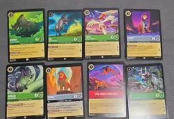 Disney Lorcana Shimmering Skies 8 Card Lion King (Lot 1) - Image 1