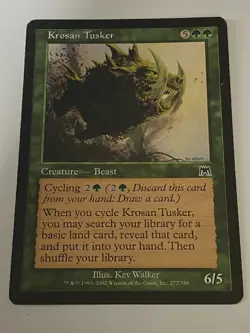 Krosan Tusker - Magic the Gathering MTG Onslaught Single Card - Image 1