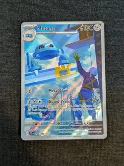 Metang (94/86) Illustration Rare Chaos Rising Pokemon Card - Image 1