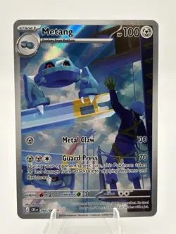 Metang (94/86) Illustration Rare Chaos Rising Pokemon Card - Image 1