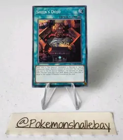 Shien's Dojo SPWA-EN049 *NM* 1st Edition Super Rare Yugioh Card - Image 1