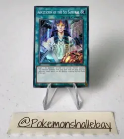 Asceticism of the Six Samurai SPWA-EN048 *NM* 1st Edition Super Rare Yugioh Card - Image 1