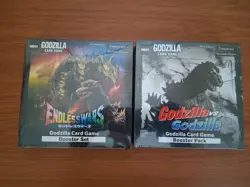 Godzilla Card Game: Godzilla VS. Godzilla Set 1 & Set 4 Booster Box Lot, Sealed - Image 2