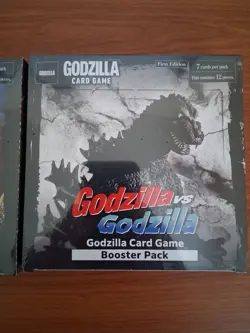Godzilla Card Game: Godzilla VS. Godzilla Set 1 & Set 4 Booster Box Lot, Sealed - Image 4