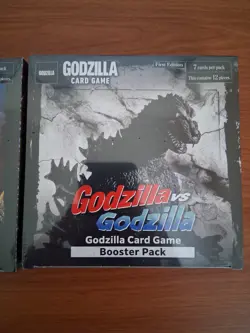 Godzilla Card Game: Godzilla VS. Godzilla Set 1 & Set 4 Booster Box Lot, Sealed - Image 5