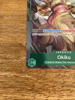 One Piece Card Okiku CS 2023 Celebration Pack OP01-035 English - Image 2