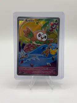 Rowlet MEP043 - 2026 First Partners Illustration Promo Alola - Pokemon Card RARE - Image 1