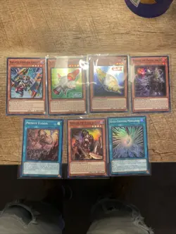 Lot Of 7 Holo Dualists Advance Yugioh Cards. All Near Mint +Bonus FREE SHIPPING! - Image 1