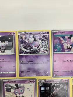 Pokemon Card Lot Of 10 Gothita Gothorita Gothitelle Collection Reverse Holo - Image 3