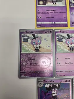 Pokemon Card Lot Of 10 Gothita Gothorita Gothitelle Collection Reverse Holo - Image 5