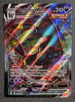 Umbreon VMAX 095/203 SWSH07: Evolving Skies Ultra Rare Pokemon Card | LP - Image 1
