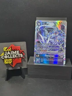Dianamon BT25-028 Super Rare Digimon Card Game Dual Revolution Holofoil - Image 1