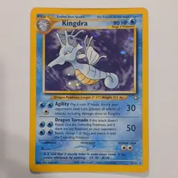 Kingdra 8/111 Neo Genesis Holo Rare Unlimited English Pokemon Card - Image 1