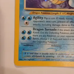 Kingdra 8/111 Neo Genesis Holo Rare Unlimited English Pokemon Card - Image 5