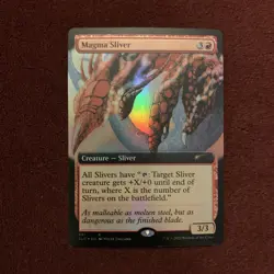 Magma Sliver (Extended Art) Secret Lair Drop Foil - Image 1