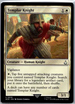 Universes Beyond: Assassin's Creed #10 Templar Knight - Image 1