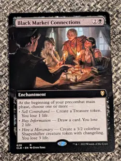Black Market Connections Commander Legends: Battle for Baldur's Gate Regular - Image 1