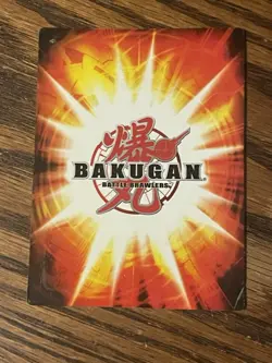 2009 Bakugan SILVER SPEAR Metal Gate Card SILVER BA1055-GA-SM-GBL - Image 2