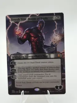 Tevesh Szat, Doom of Fools (Borderless) Commander Legends Regular - Image 1