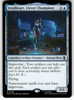Ironheart, Clever Champion 60 NM MTG Marvel Super Heroes Magic - Image 1