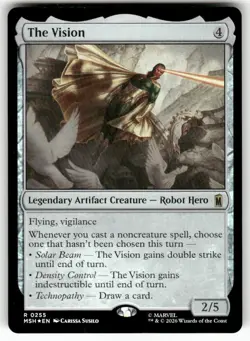 The Vision 255 NM Foil MTG Marvel Super Heroes Magic - Image 1