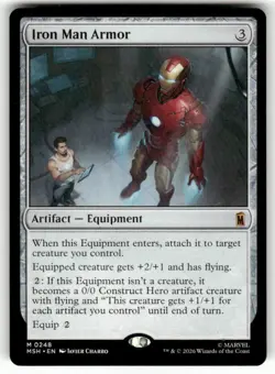 Iron Man Armor 248 NM MTG Marvel Super Heroes Magic - Image 1