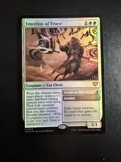 MTG - NM - FOIL - Emeritus of Truce - Secrets Of Strixhaven - Image 1