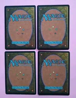Magic the Gathering MTG Urza's Saga WILDFIRE X 4 Rare LP/EX 1998 Nice! - Image 2