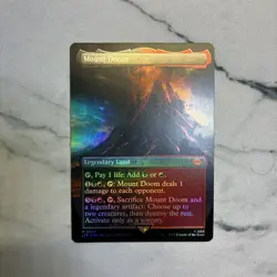 Mount Doom (Borderless) - Universes Beyond: The Lord of the Rings: TOME FOIL - Image 1