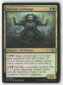 Korozda Guildmage 224 Uncommon Commander 2015 Magic: The Gathering Near Mint - Image 1