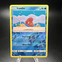 Luvdisc 44/168 Reverse Holo - Celestial Storm Asako Ito Crochet Art Pokemon Card - Image 1
