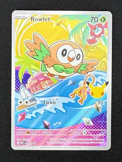 Pokemon TCG First Partner Illustration Collection Series 1 Alola Gen 7 Starters - Image 2
