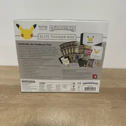 Pokemon Celebrations Elite Trainer Box (ETB) Factory Sealed With Minor Defect - Image 2