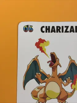 Charizard 1998 KFC Pokemon Card Game Promo #06 Mini card Kentucky Fired Chicken - Image 2