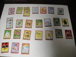 2021 Topps Chrome Metazoo Card Lot of 24 Beautiful NM Glossy Unicorn Snowman - Image 1