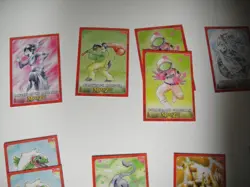 2021 Topps Chrome Metazoo Card Lot of 24 Beautiful NM Glossy Unicorn Snowman - Image 2