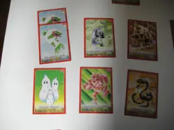 2021 Topps Chrome Metazoo Card Lot of 24 Beautiful NM Glossy Unicorn Snowman - Image 4