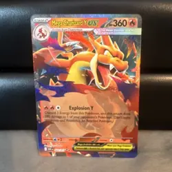 The Pokemon Company Pokemon TCG Mega Charizard Y EX 022/217 Full Art Holo EN - Image 1