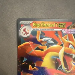 The Pokemon Company Pokemon TCG Mega Charizard Y EX 022/217 Full Art Holo EN - Image 3