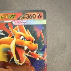 The Pokemon Company Pokemon TCG Mega Charizard Y EX 022/217 Full Art Holo EN - Image 4