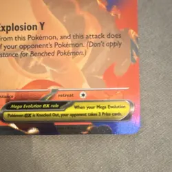 The Pokemon Company Pokemon TCG Mega Charizard Y EX 022/217 Full Art Holo EN - Image 5